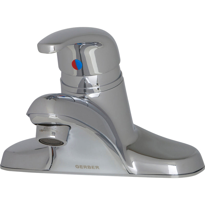 Gerber Single Lever Bathroom Faucet w/ Pop UP – Platinum Supplies
