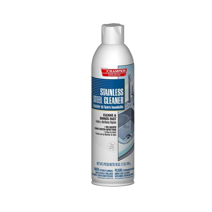 Oil Based Stainless Steel Cleaner 16OZ. 12/CS Platinum Supplies